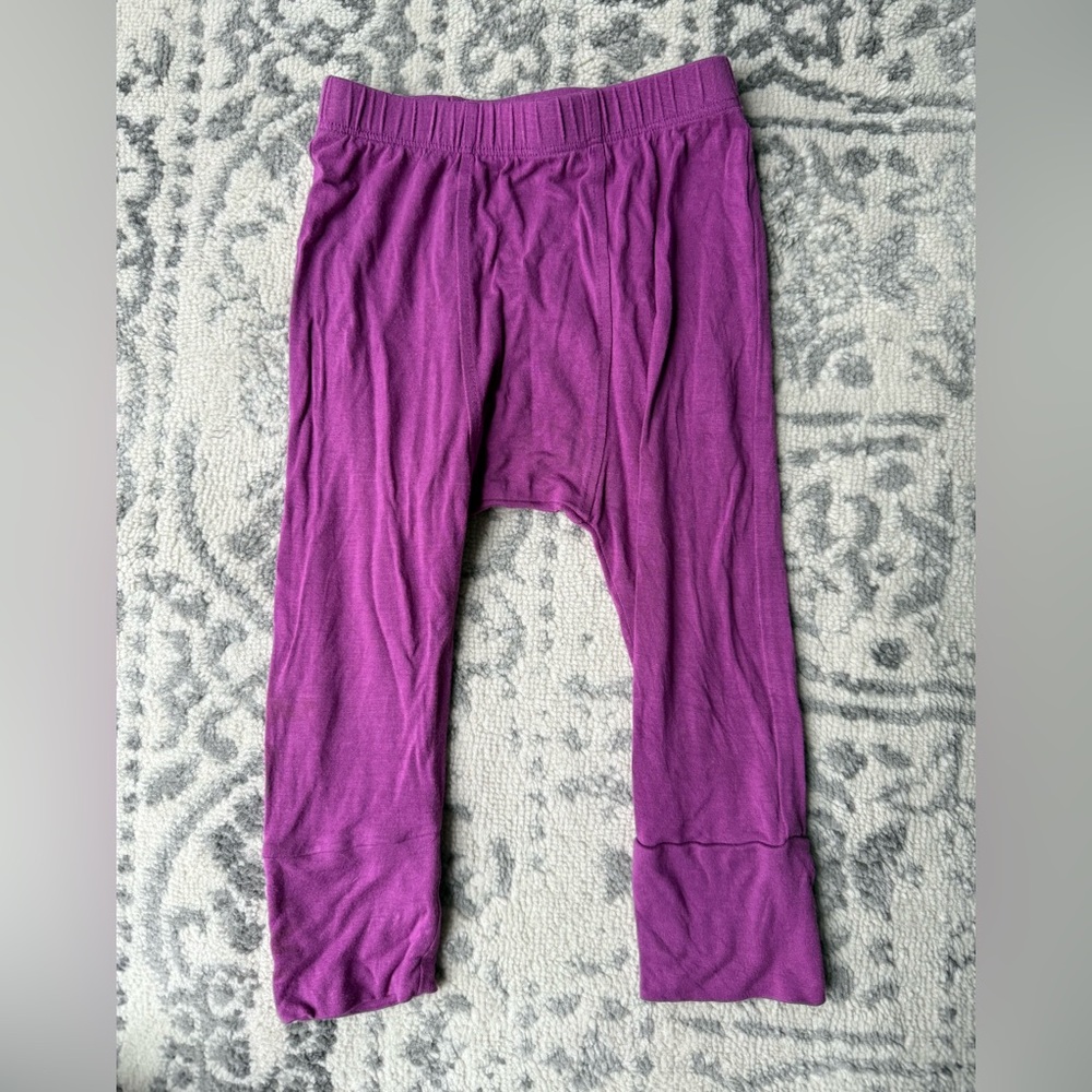 Kate Quinn Purple Panda Pant - 18/24 months